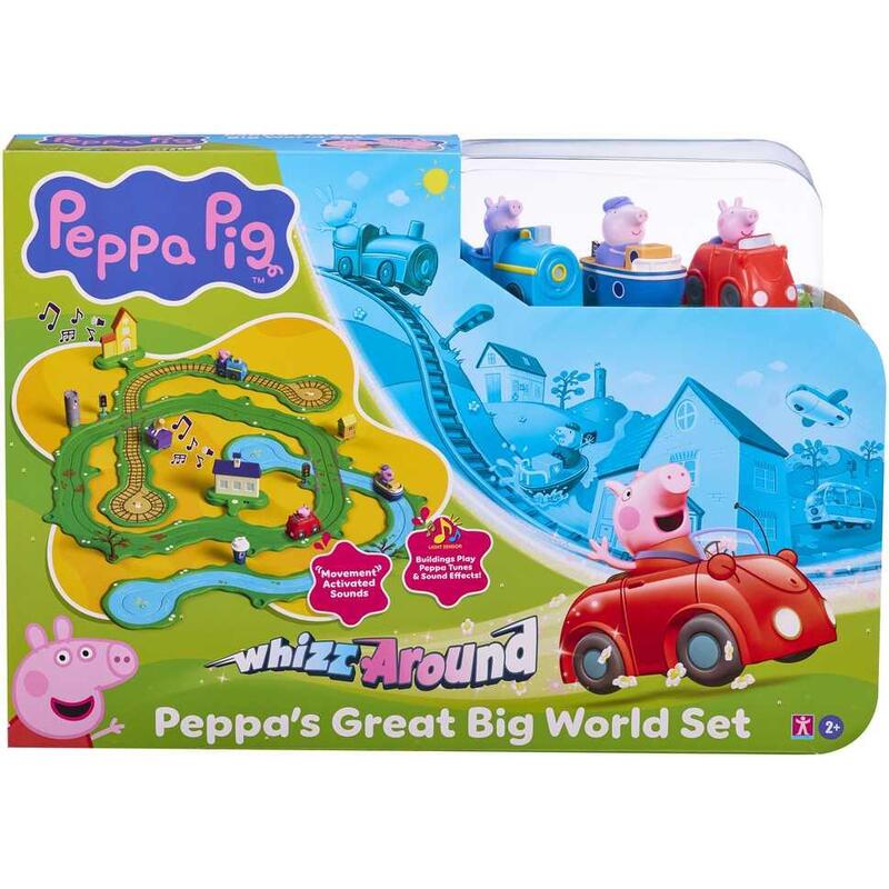 Peppa Pig Whizz Around World Of Peppa Set