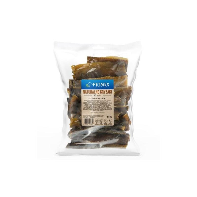 Petmex Cuero Salvaje 15cm Para Perros - 500g
