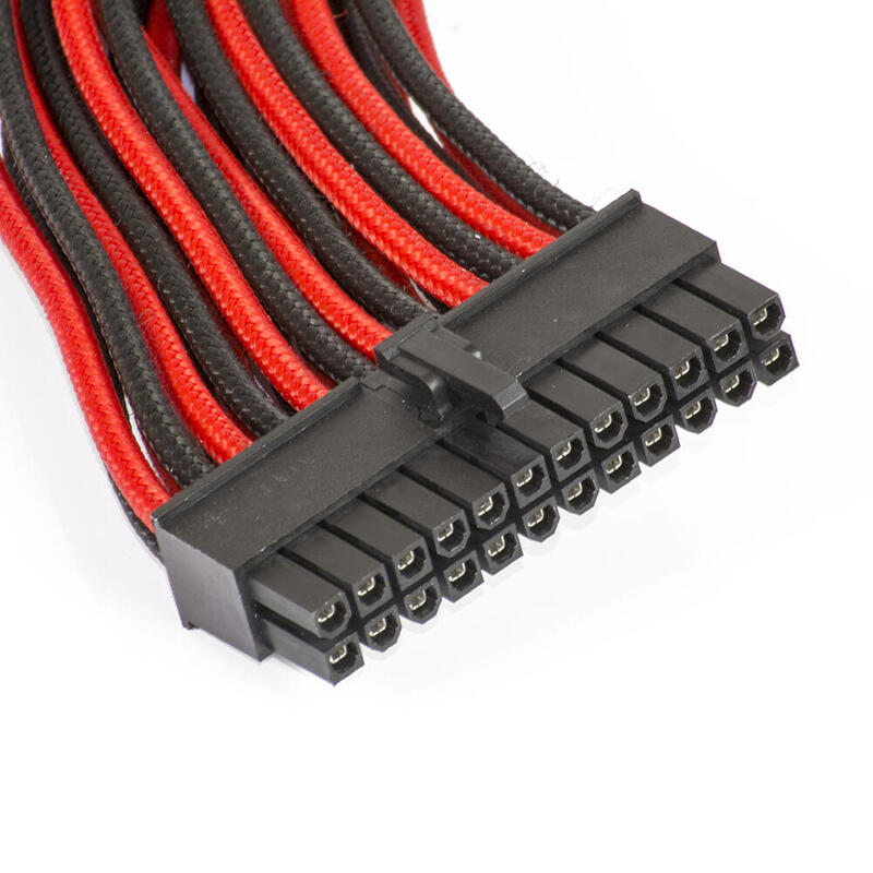 Phanteks Cb8p Cable Extensión Placa Base 4+4 Pines Rojo