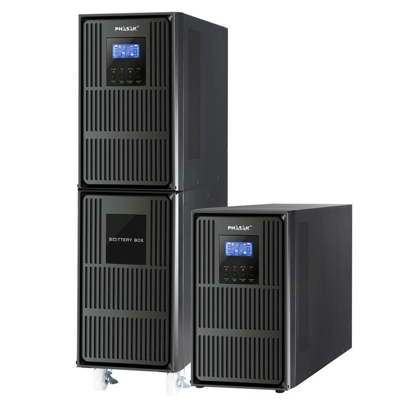Phasak Sai Ph 9270 Online 10kva/800w Formato Torre + Incluye Snmp Lcd Rs232-Usb Baterias 20x9ah