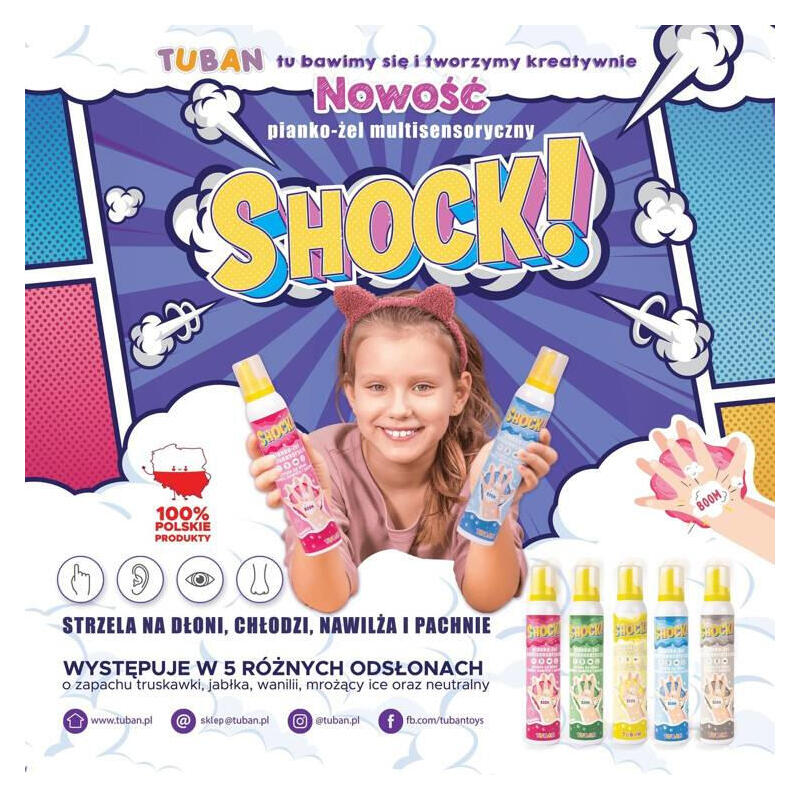 Pianko-Zel Shock 200ml Display 15 Unidades Mix