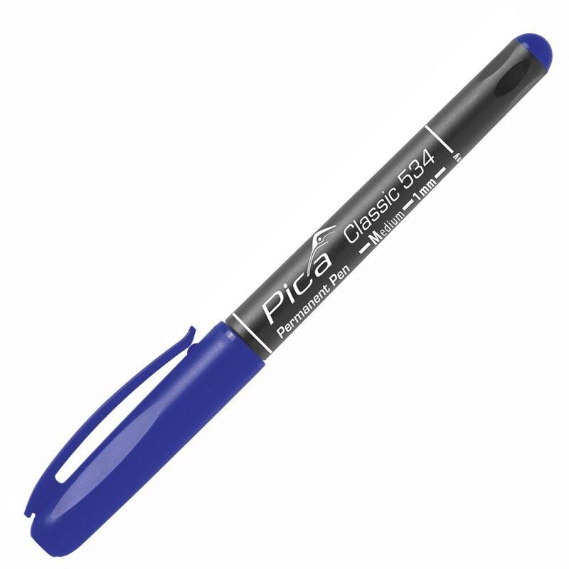 Pica Permanent-Pen M , 1,0mm Blue
