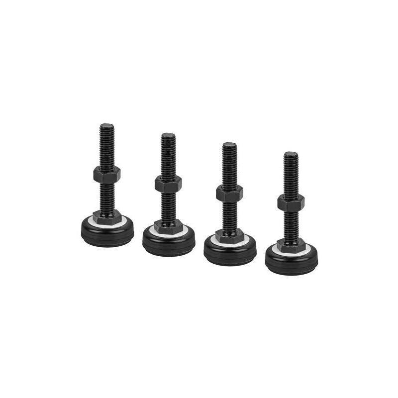 Pie Lanberg M10 Para Armario Rack 4 Unidades