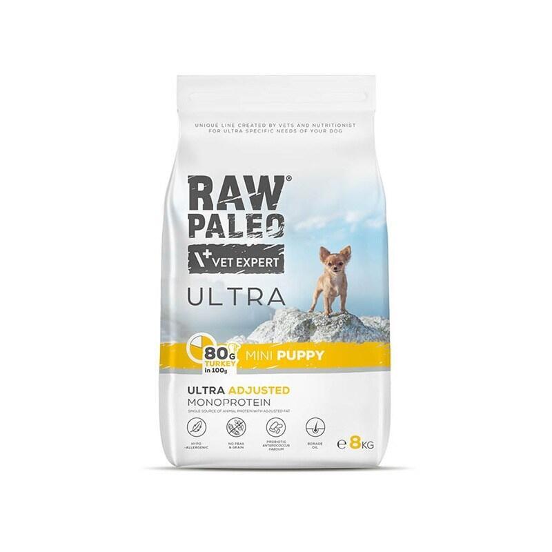 Pienso Para Cachorros Raw Paleo Ultra Mini Puppy Pavo 8 Kg