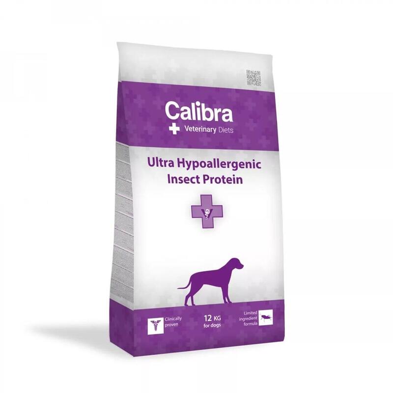 Pienso Para Perros Calibra Veterinary Diets Dog Insecto Ultrahipoalergénico 12kg