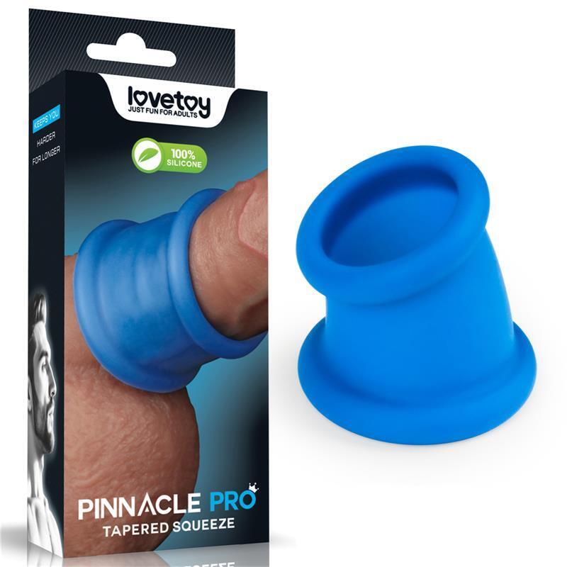 Pinnacle Pro Tapered Squeeze Stretcher Anillo Para El Pene