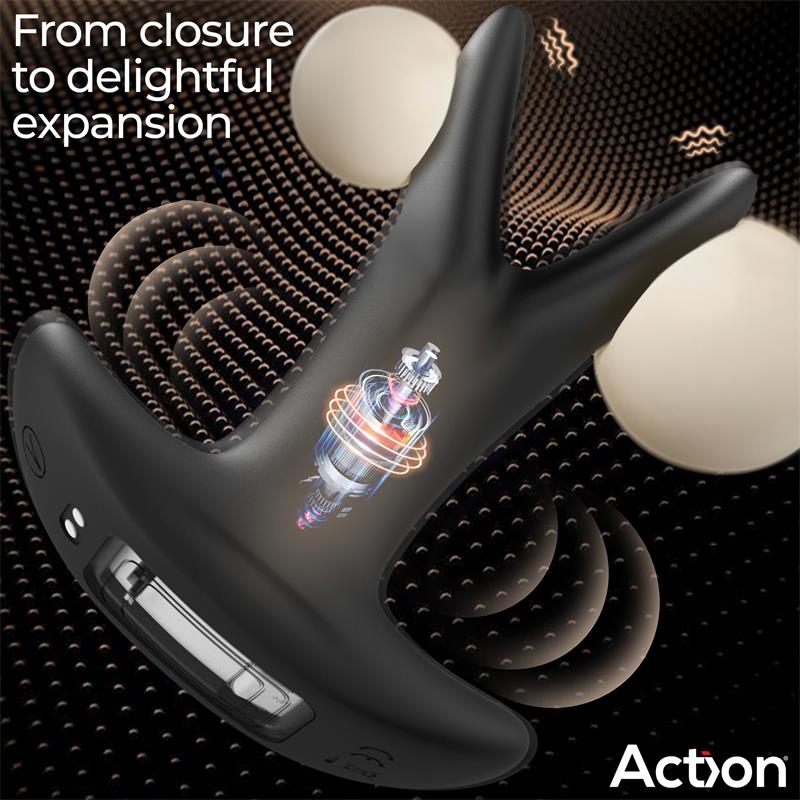 Pinsy Plug Anal Expandible Con Control Remoto