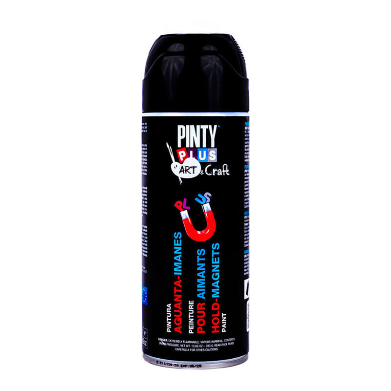 Pintura En Spray Pintyplus Art & Craft 520cc Pintura Aguanta-Imanes Negra Pi104