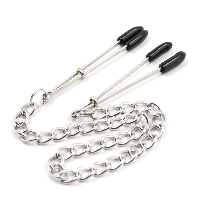 Pinzas Para Pezones Con Cadena Metal