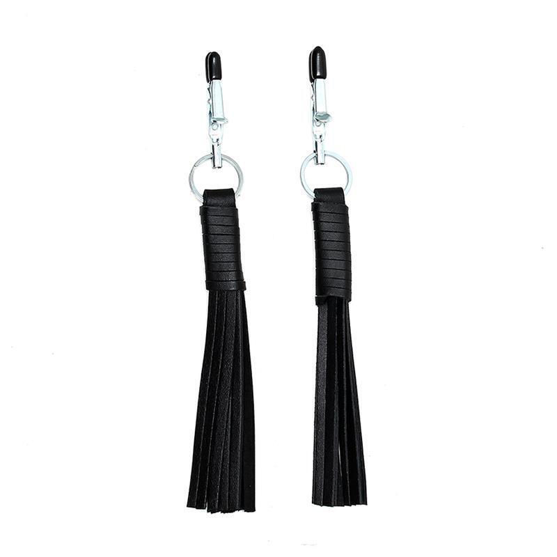 Pinzas Para Pezones De Cuero Rimba Bondage Play