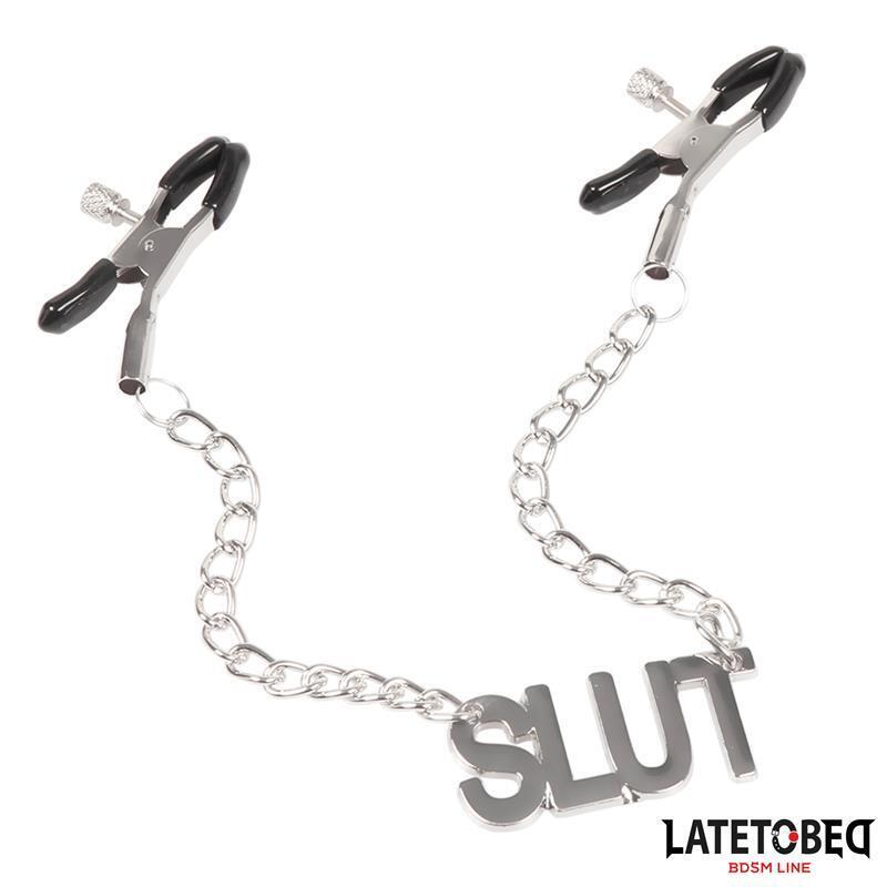 Pinzas Para Pezones Lema Slut