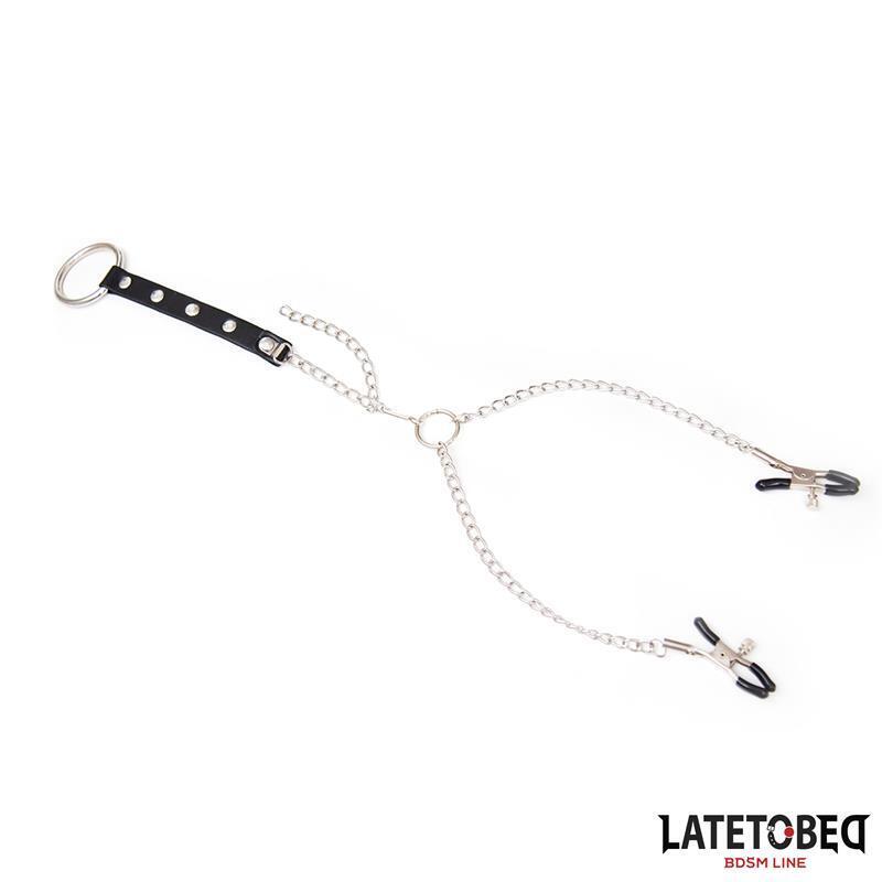 Pinzas Pezones Con Anillo Para Pene Talla Única