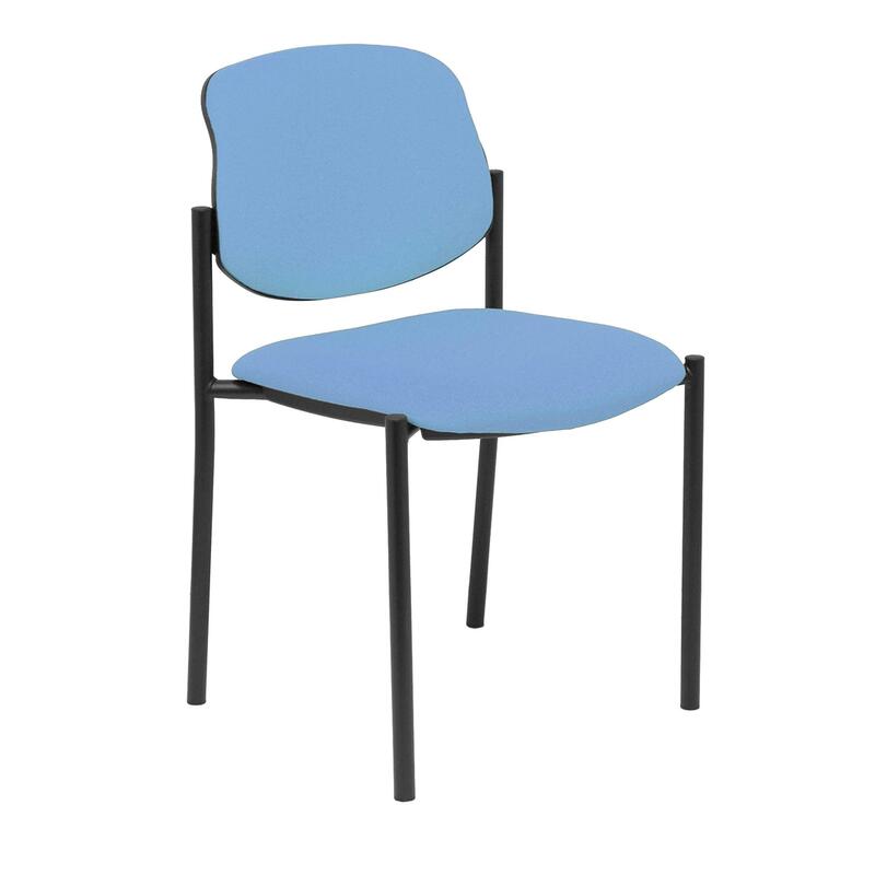 Piqueras Y Crespo Nowy Styl Silla Fija Styl Bali Azul Cielo Chasis Negro