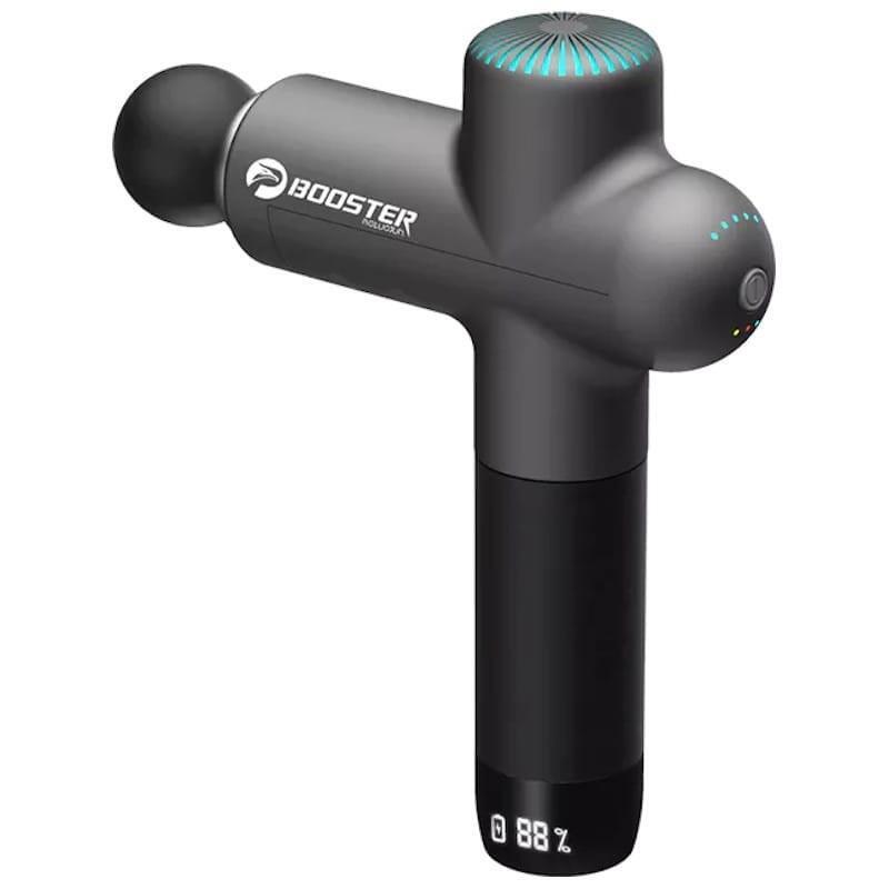 Pistola De Masaje Muscular Booster 6 Cabezales Smart-Hit Reducción De Ruido