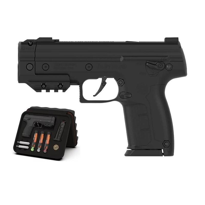 Pistola Para Pelotas De Goma Y Pimienta Byrna Sd Xl Black Cal.68 Co2 12 G Negro (Sx68300-Blk-Xl)