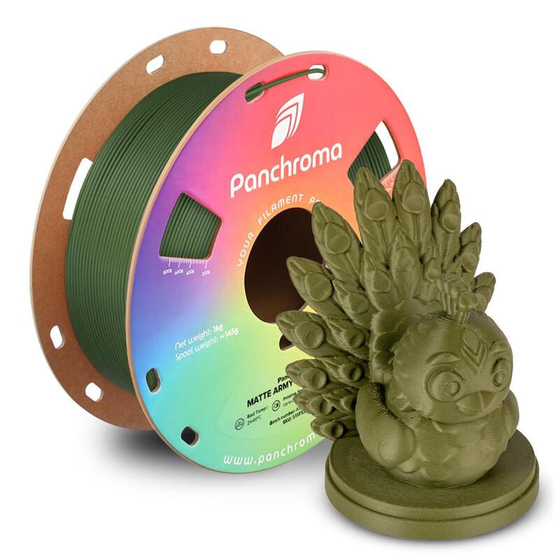 Pla Matte 1,75mm Army Dark Verde 1kg