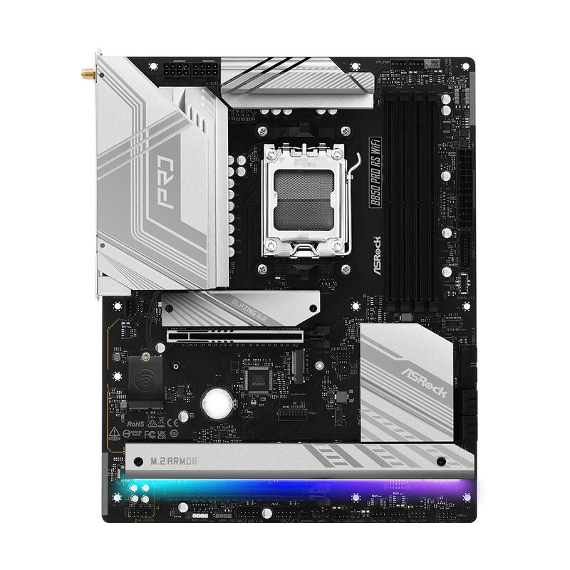 Placa Base Asrock B850 Pro Rs Wifi Am5 Ddr5 Atx Mb