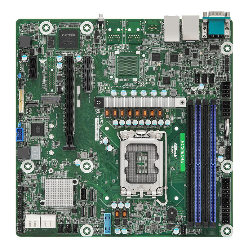 Placa Base Asrock Ec266d4u Intel C266 Lga 1700 Micro Atx