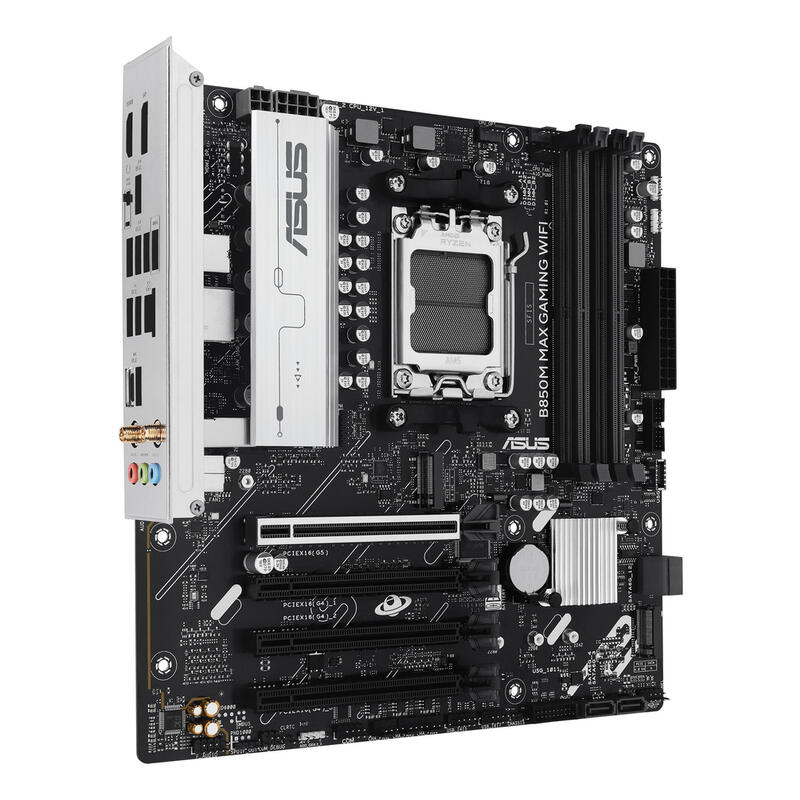 Placa Base Asus B850m Max Gaming Wifi Amd B850 Zócalo Am5 Micro Atx