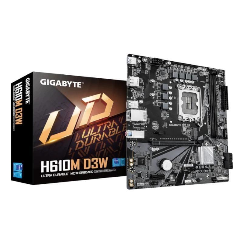 Placa Base Gigabyte H610m D3w Lga1700 2xddr5 4xsata 1xm.2