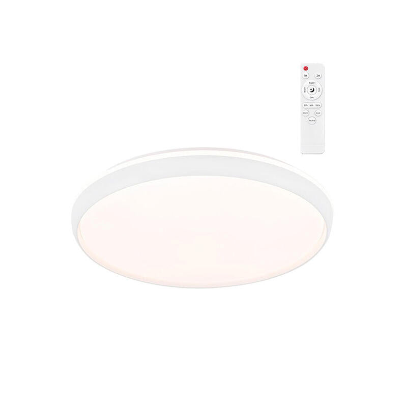 Plafón Led Circular, Charly, 80 W, 3cct, 8800 Lm, Blanco, Ø60 X 7 Cm
