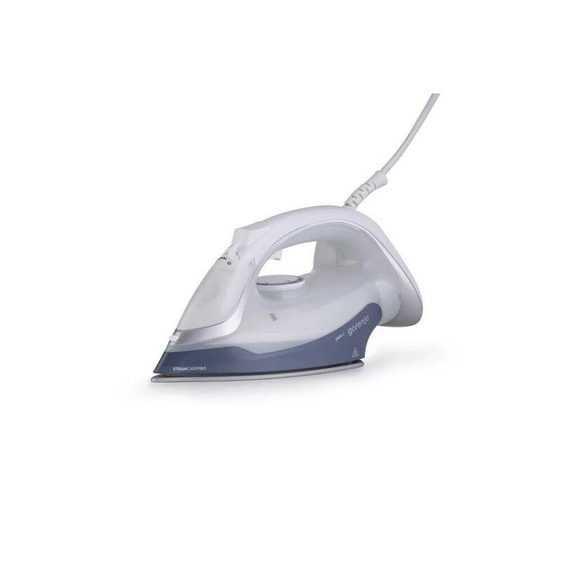Plancha De Vapor Gorenje Sik2600wb, 2600 W, Capacidad Del Depósito De Agua: 450 Ml, Vapor Continuo: 45 G Min, Apagado Automático, Color Azul Y Negro.