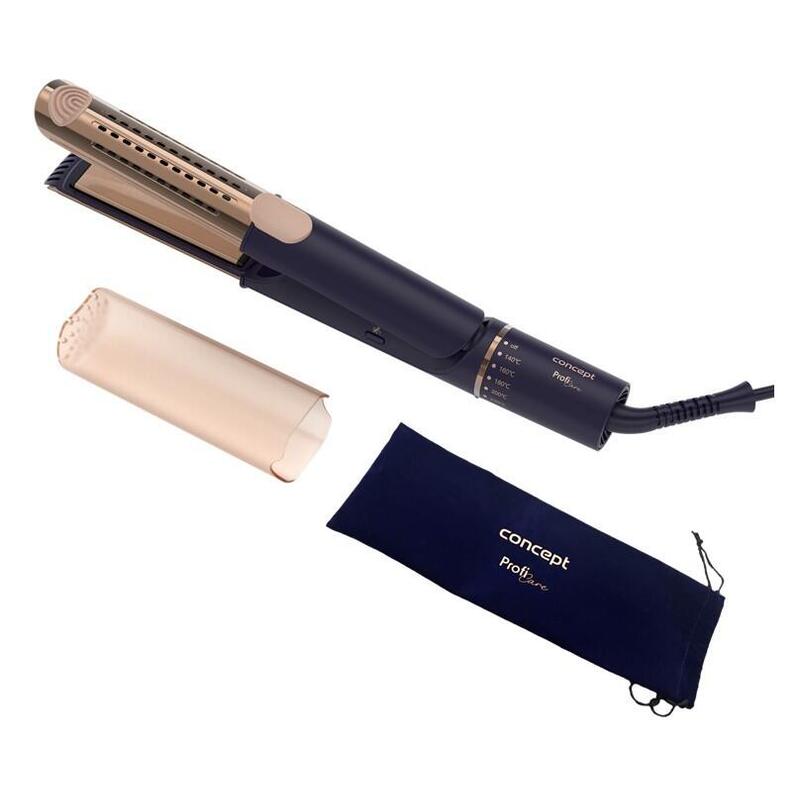 Plancha Para El Pelo Concept Profi Care Vz8100 Azul, Dorada
