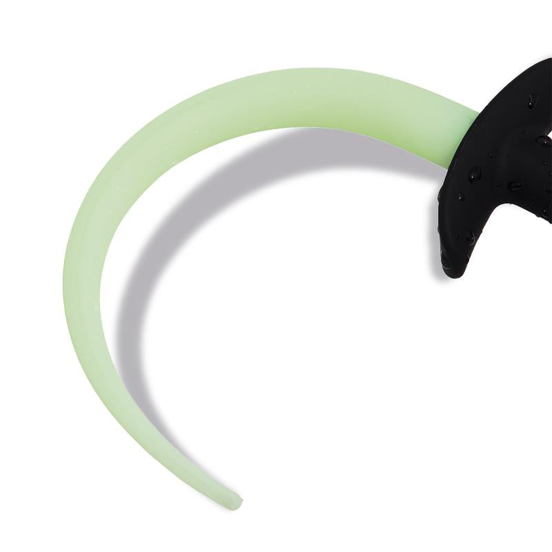 Plug Anal Con Cola Que Brilla En La Oscuridad