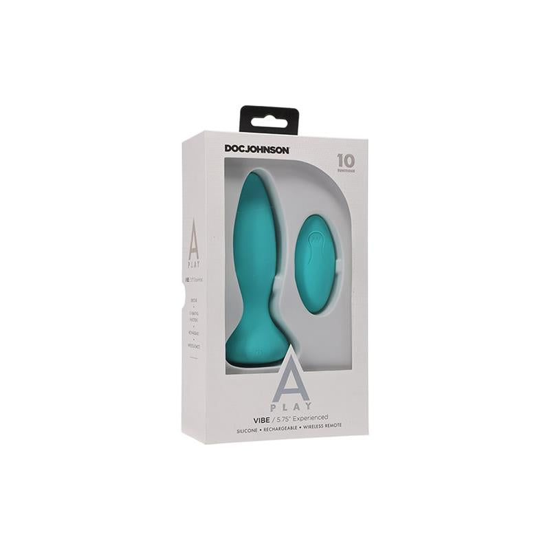 Plug Anal Con Vibración Vibe Experienced Turquesa