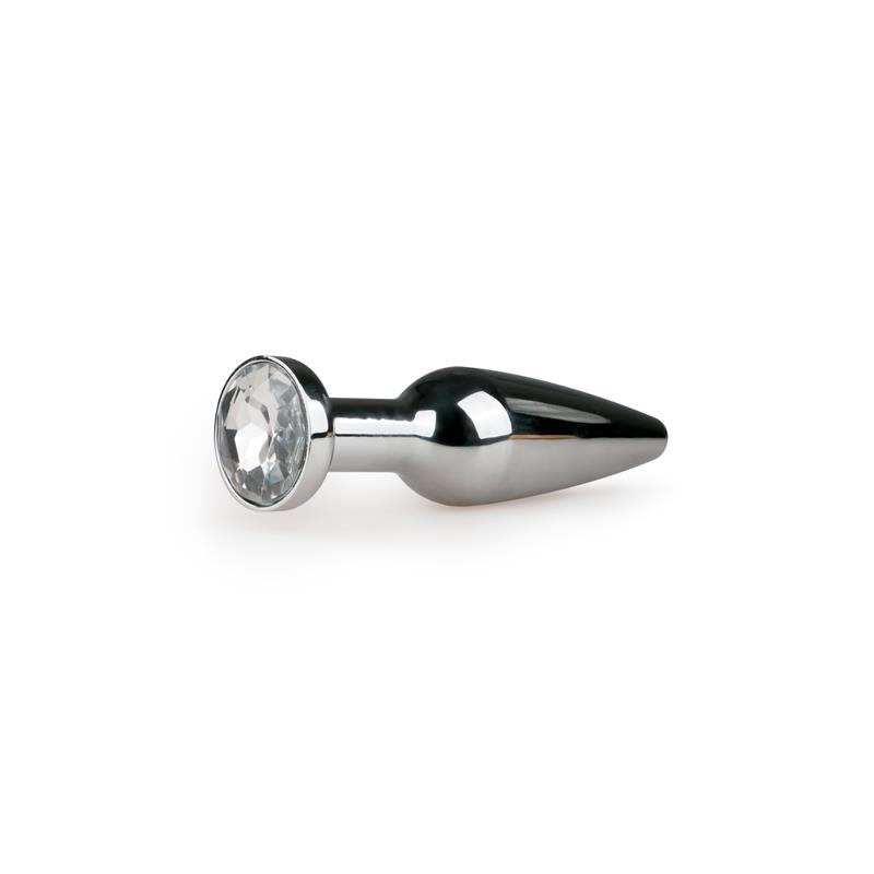 Plug De Aluminio No. 9 - Plata / Transparente