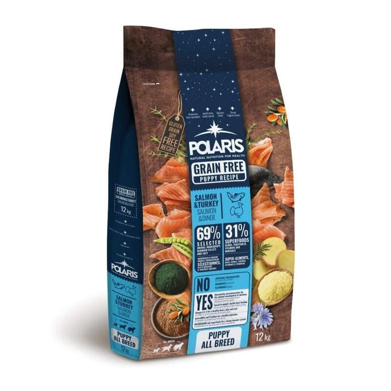 Polaris Puppy Con Salmón Y Pavo - Alimento Seco Para Perros - 12kg
