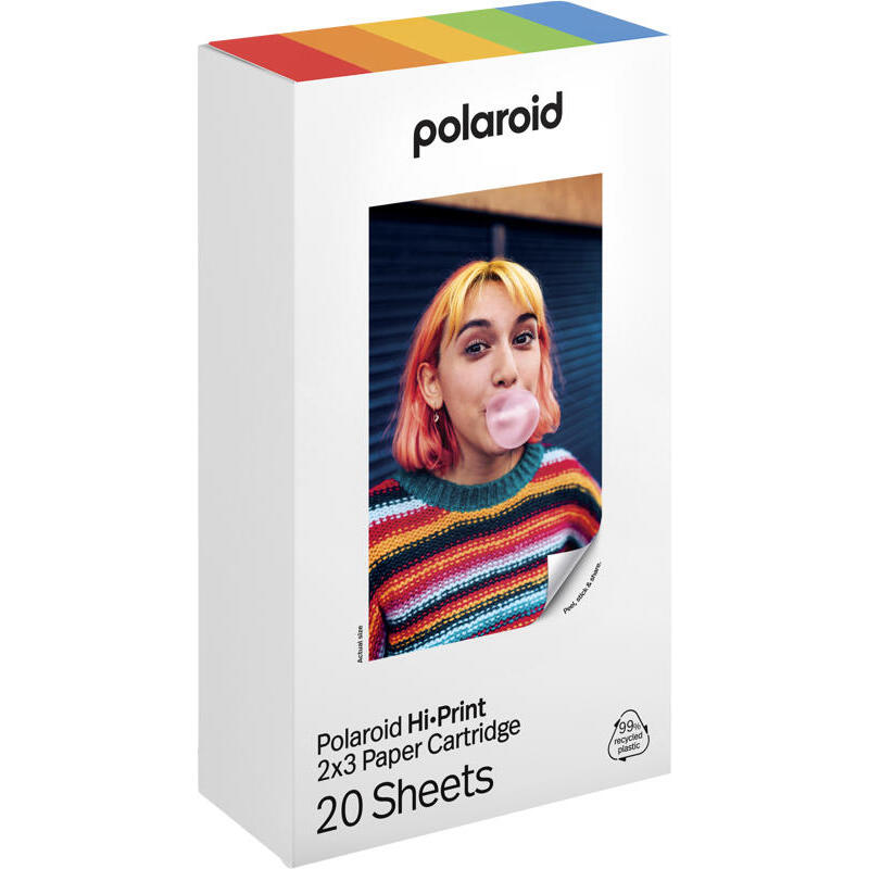 Polaroid Hi-Print Gen 2 Cartucho 20 Hojas 2x3 Cartucho