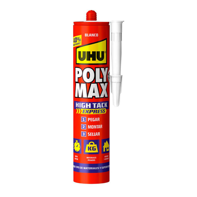Poly Max High Tack® Express Blanco 40% 440 G