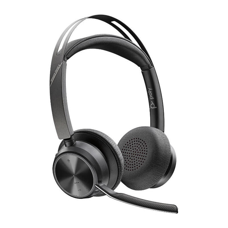 Poly Voyager Focus 2 Uc Con Estación De Carga Usb-C Ms Teams