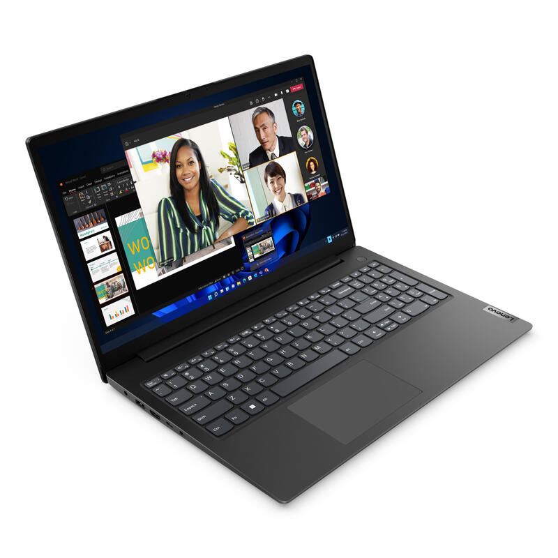 Lenovo V15 G4 Iru 83a1 Diseño De Bisagra En 180 Grados Intel Core I7 13620h / Hasta 4.9 Ghz Win 11 Pro Uhd Graphics 16 Gb Ram 512 Gb Ssd Nvme 15.6" Tn 1920 X 1080 (Full Hd) Gigabit Ethernet Wi-Fi 6 Negro Business Kbd: Español