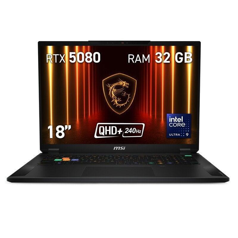 Portátil Msi Stealth 18 Hx Ai A2xwig-064xpt Intel Core Ultra 9 275hx 32gb 2tb Ssd Rtx5080 18" (Pt) Teclado Portugues