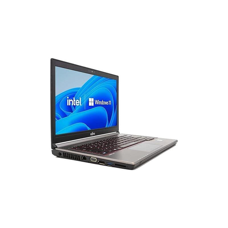 Portatil Reacondicionado Fujitsu E746 I5-6200u 8gb 256gb Ssd 14" W11p Teclado Español 1 Año De Garantía
