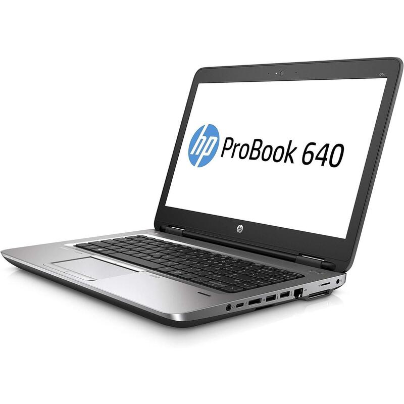 Portatil Reacondicionado Hp 640 G2 I5-6300u 8gb 256gb Ssd 14"Hd W10p Instalado Teclado Español No Funcionan Usb 1 Año De Garantia