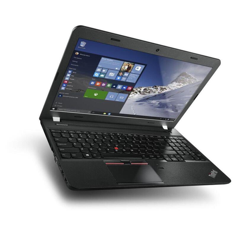 Portatil Reacondicionado Lenovo E560 I7-6500u 8gb 256gb Ssd 15.6"Fhd Amd Radeon R7 Teclado Español W11 Pro Instalado Pequeña Rotura 1 Año De Garantia