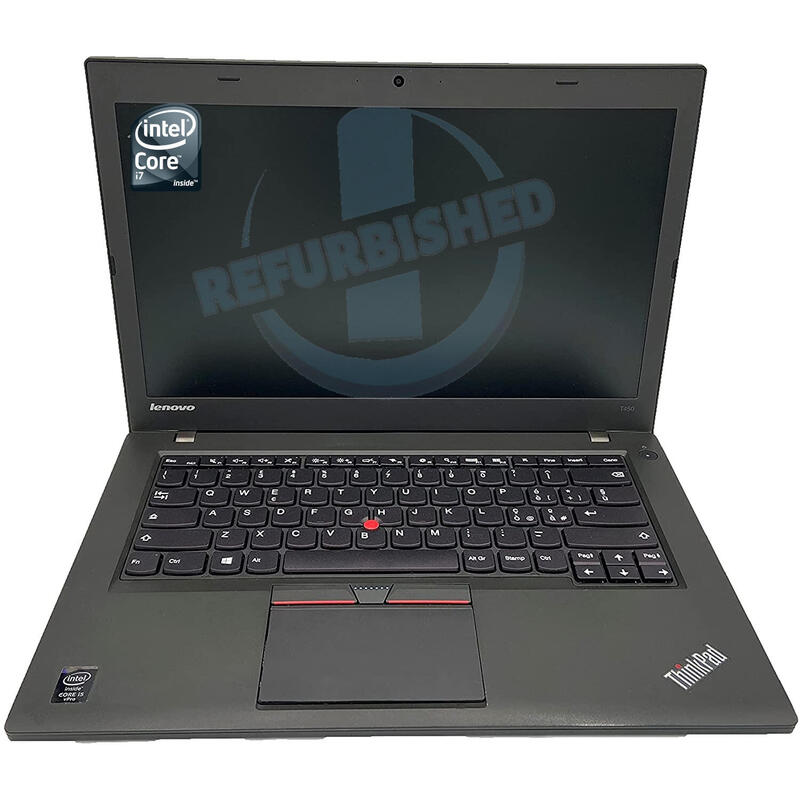 Portatil Reacondicionado Lenovo T450 I5-5200u 8gb 256gb-Ssd 14"Fhd W10pro Instalado 1 Año De Garantia