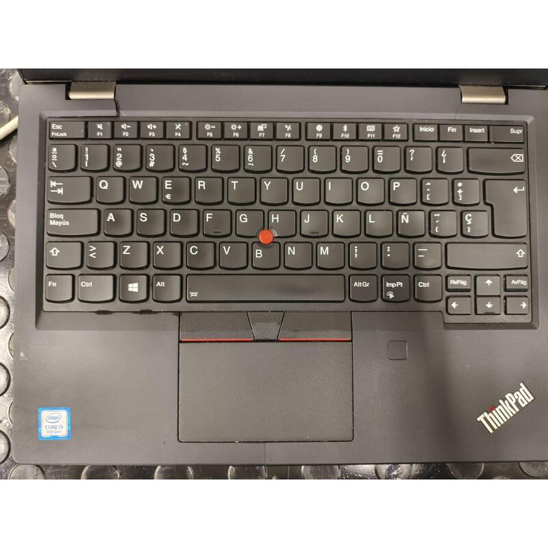 Portatil Reacondicionado Lenovo Thinkpad L380 13.3"Fhd I3-8130u 8 Gb 256 Gb Ssd Teclado Español Grado B 1 Año De Garantia