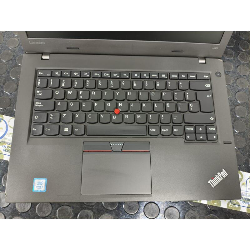 Portatil Reacondicionado Lenovo Thinkpad L460 14"Hd I5-6200u 8gb 180gb Ssd Windows 10 Pro Instalado Grado B Teclado Español 1 Año De Garantia
