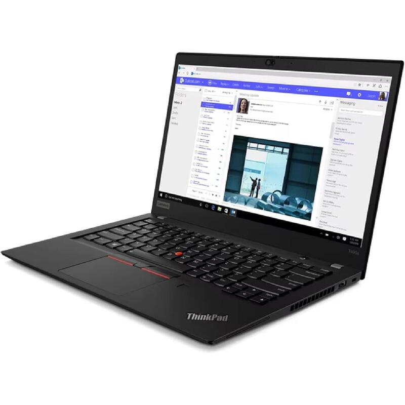 Portatil Reacondicionado Lenovo Thinkpad T495s Ryzen 5 Pro 3500u W 8gb 256gb Ssd 14" W11pro Instalado Teclado Español 1 Año De Garantia