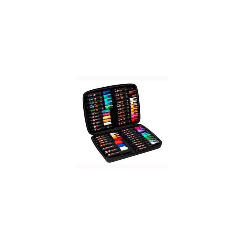 Posca Maletín Premium Neopreno Marcador Surtido 40p