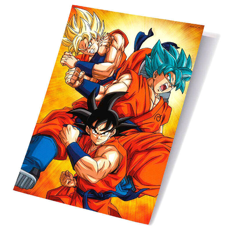 Poster 3d 58x38 Cm Champa Goku States Dragon Ball Super
