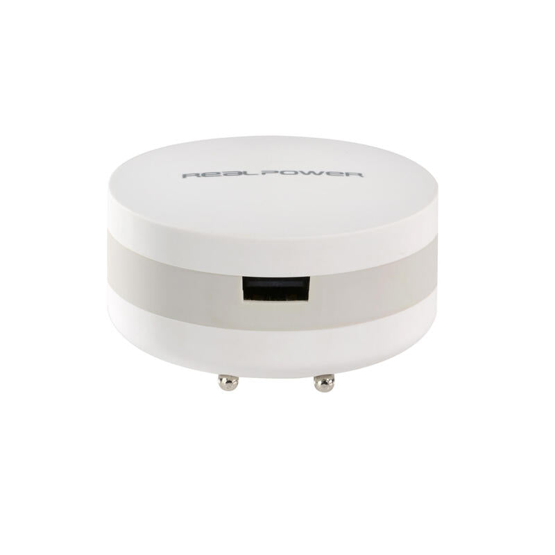 Power Bank Realpower Pbc-1800 Blanco 1.800mah