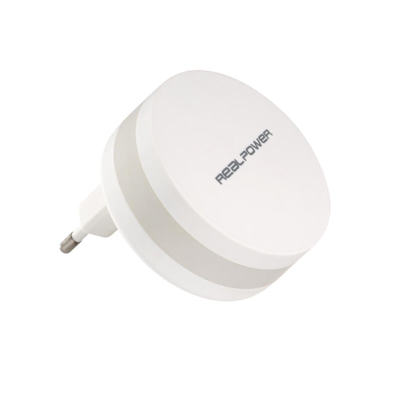 Power Bank Realpower Pbc-1800 Blanco 1.800mah