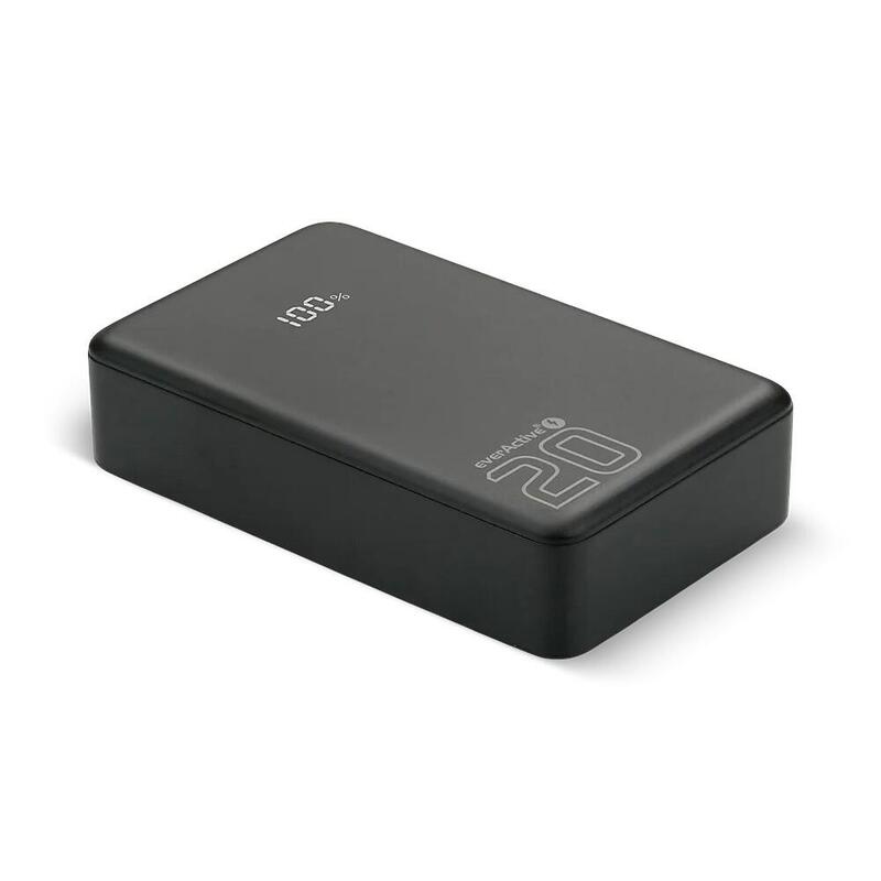 Powerbank 20 000 Mah 2x Usb-C 1x Usb 20w Qc4.0 Wyswietlacz Lcd