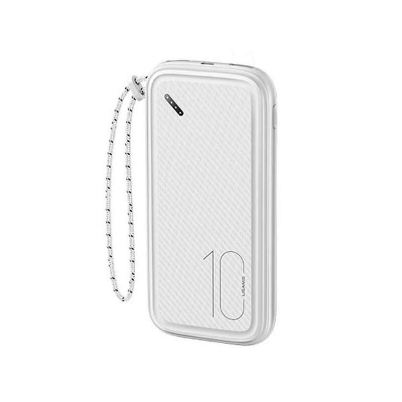 Powerbank Pb56 10000mah 2xusb Bialy