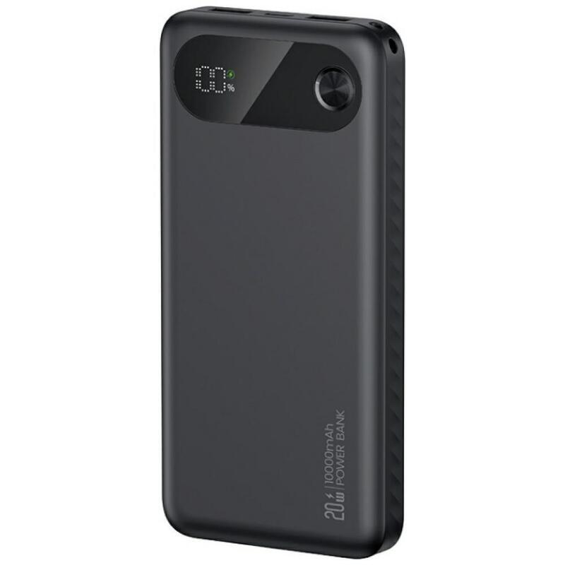 Powerbank Pb80 10000mah 20w Pd 2xusb-A + Usb-C Negro